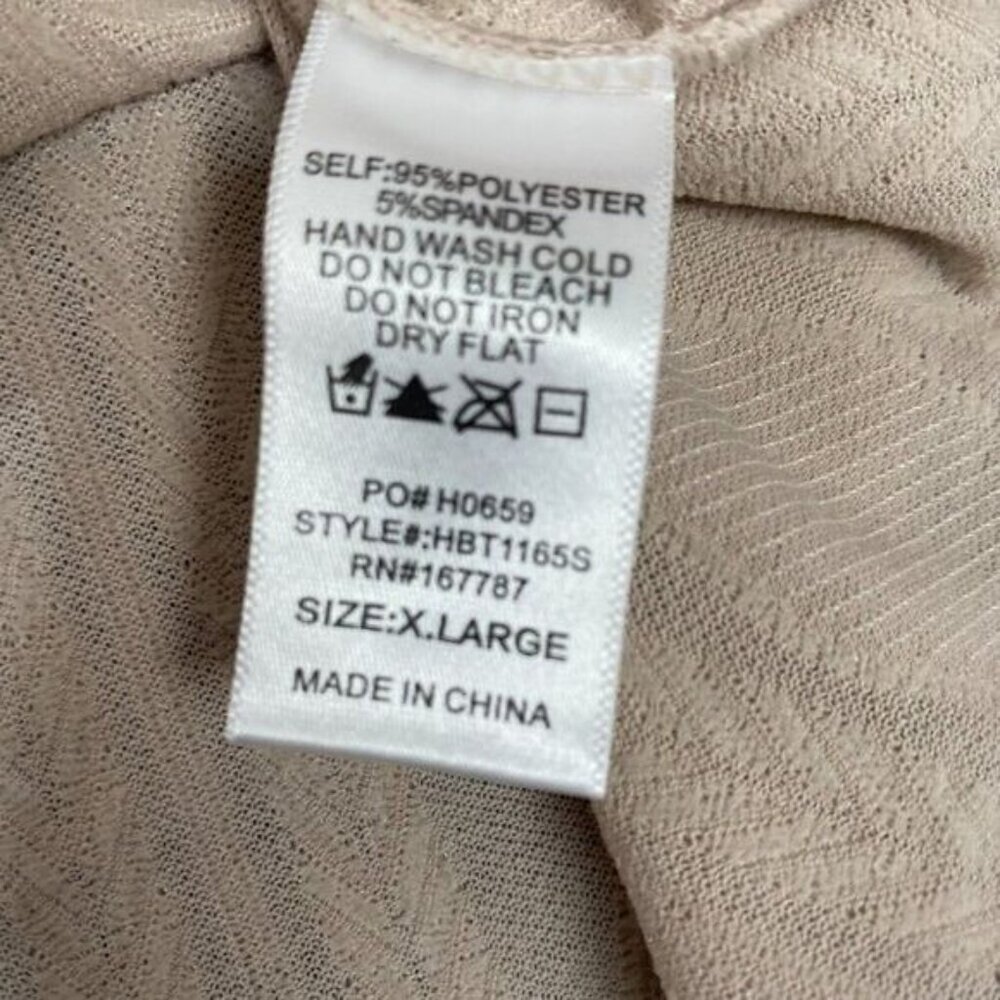 Hunter & Brown 2 Piece Beige,weater Cropped, Pantsuit Size XLarge Womens Long NE - Picture 14 of 15